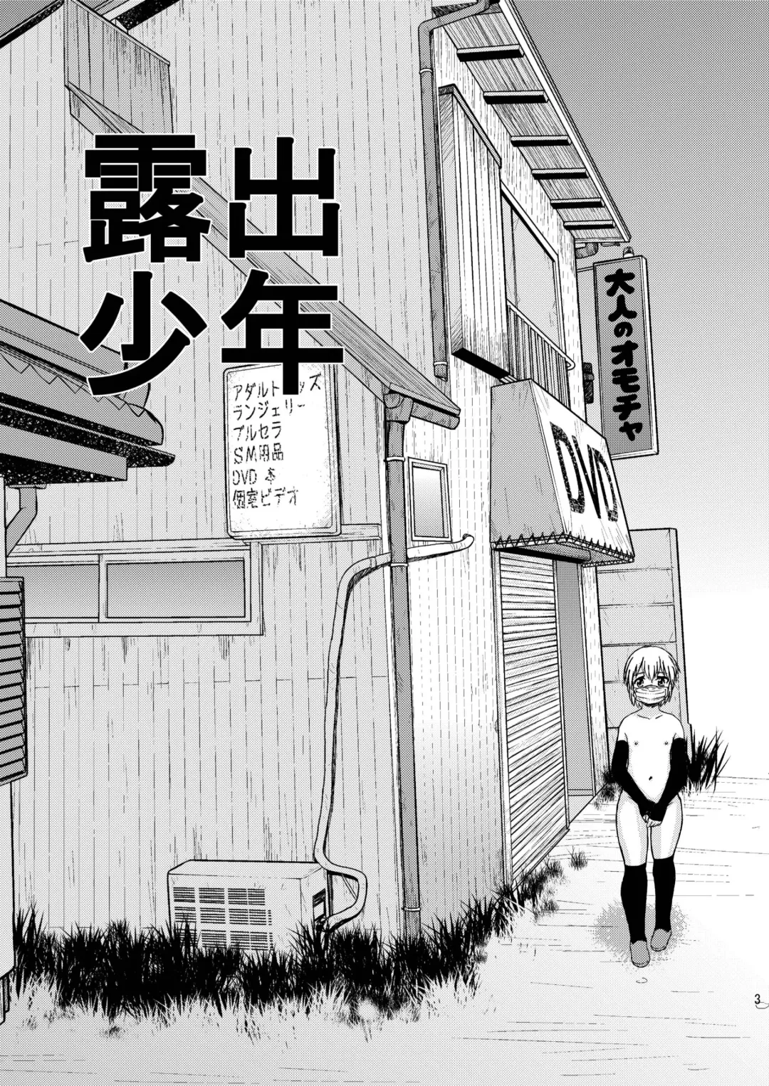 [Shinozaki Rei] Roshutsu Shounen to Video no Onna Fhentai - Page 3