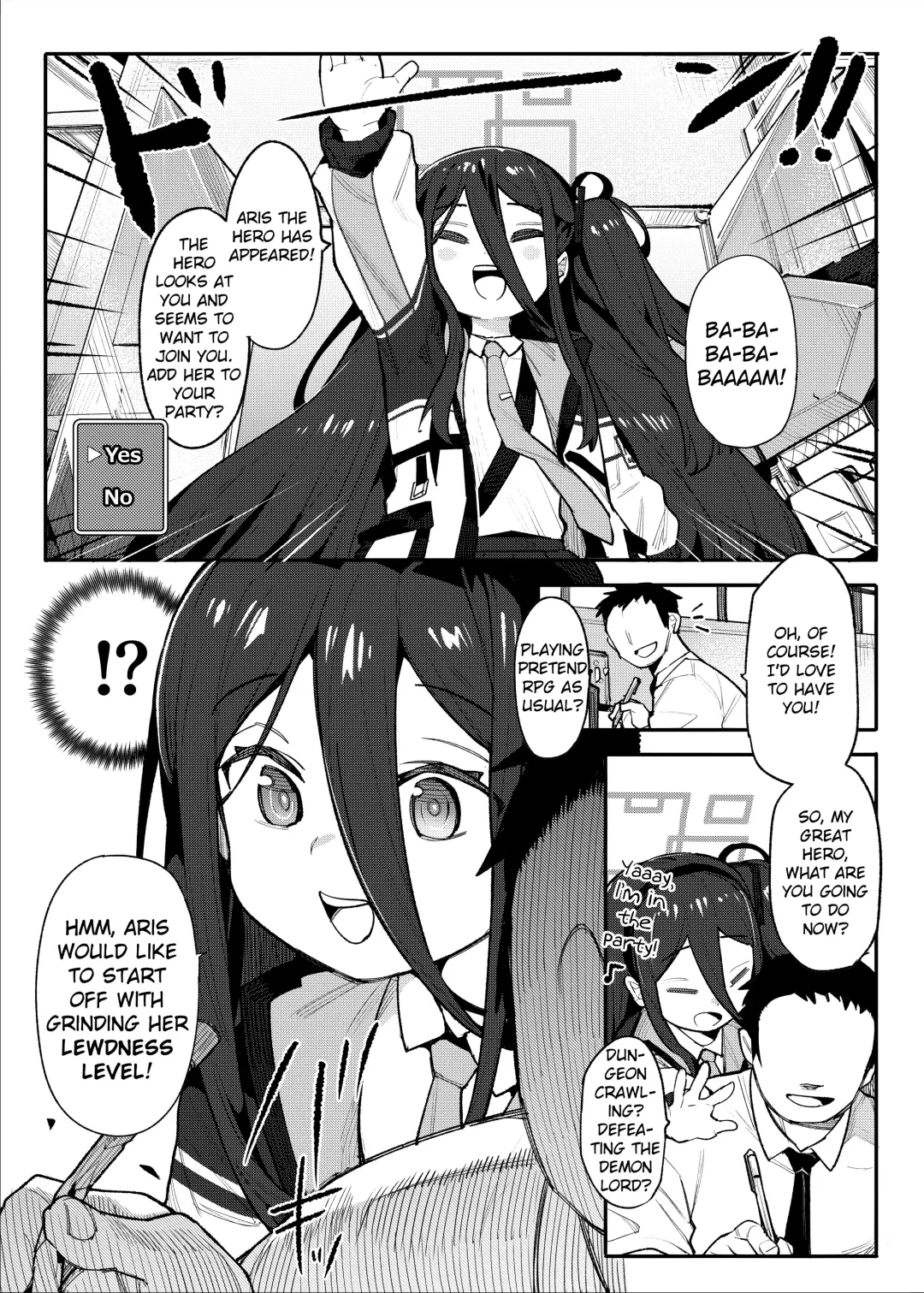 [Henrybird] Aris to Issho ni RPG Gokko Shimashou | Let's Play Pretend RPG With Aris Fhentai - Page 3