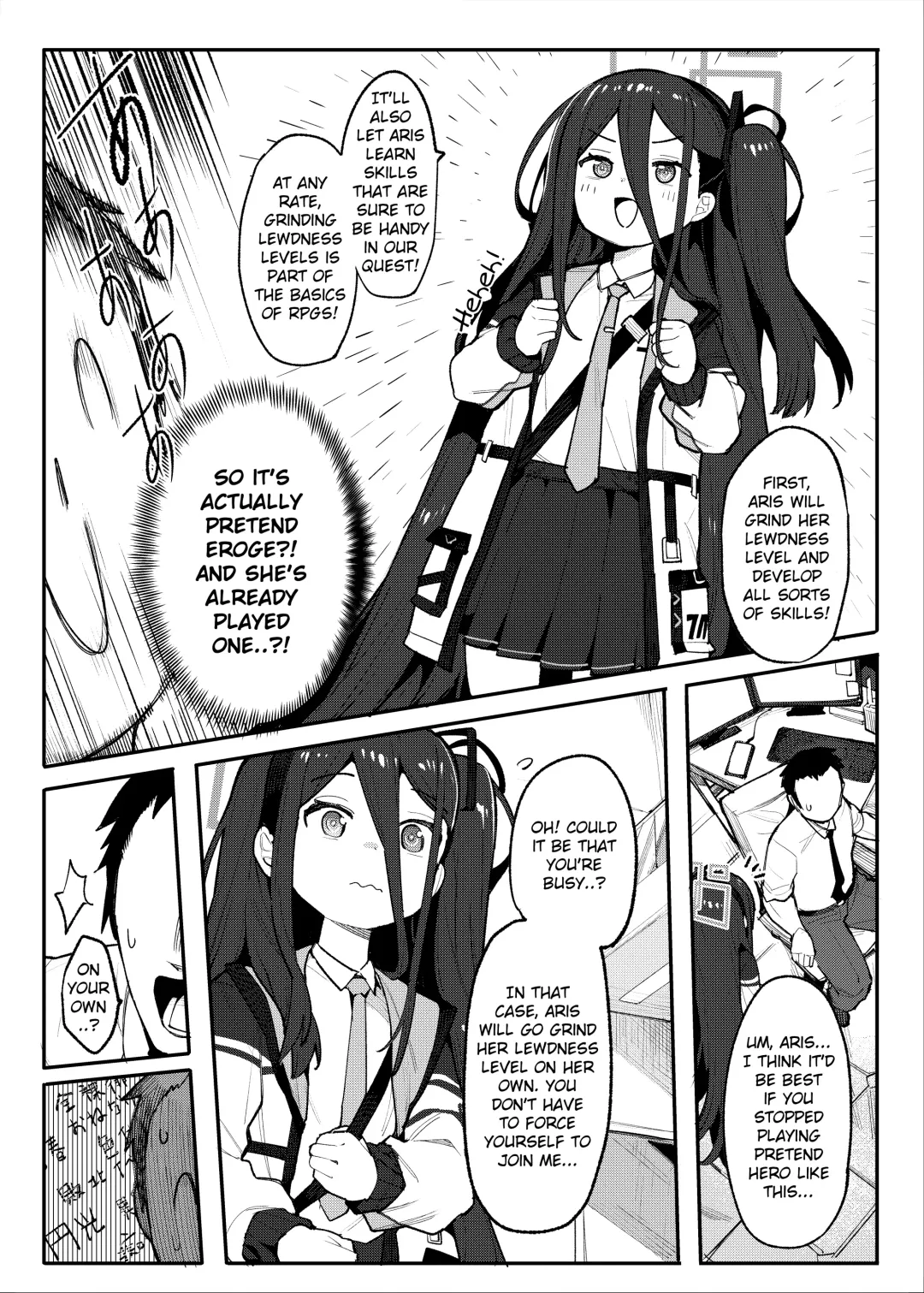 [Henrybird] Aris to Issho ni RPG Gokko Shimashou | Let's Play Pretend RPG With Aris Fhentai - Page 4