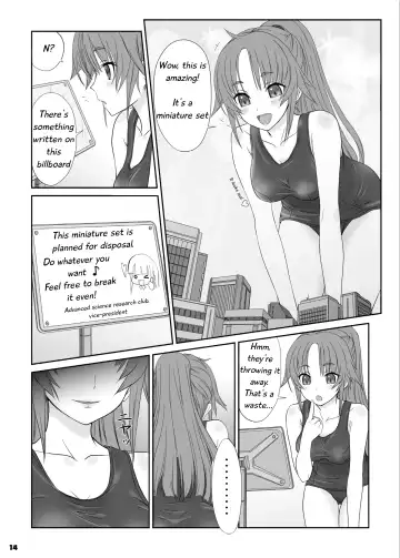 [Arai Satoshi - Hakuto - Manzi-ss] Big Girl Crushed Us Fhentai - Page 13