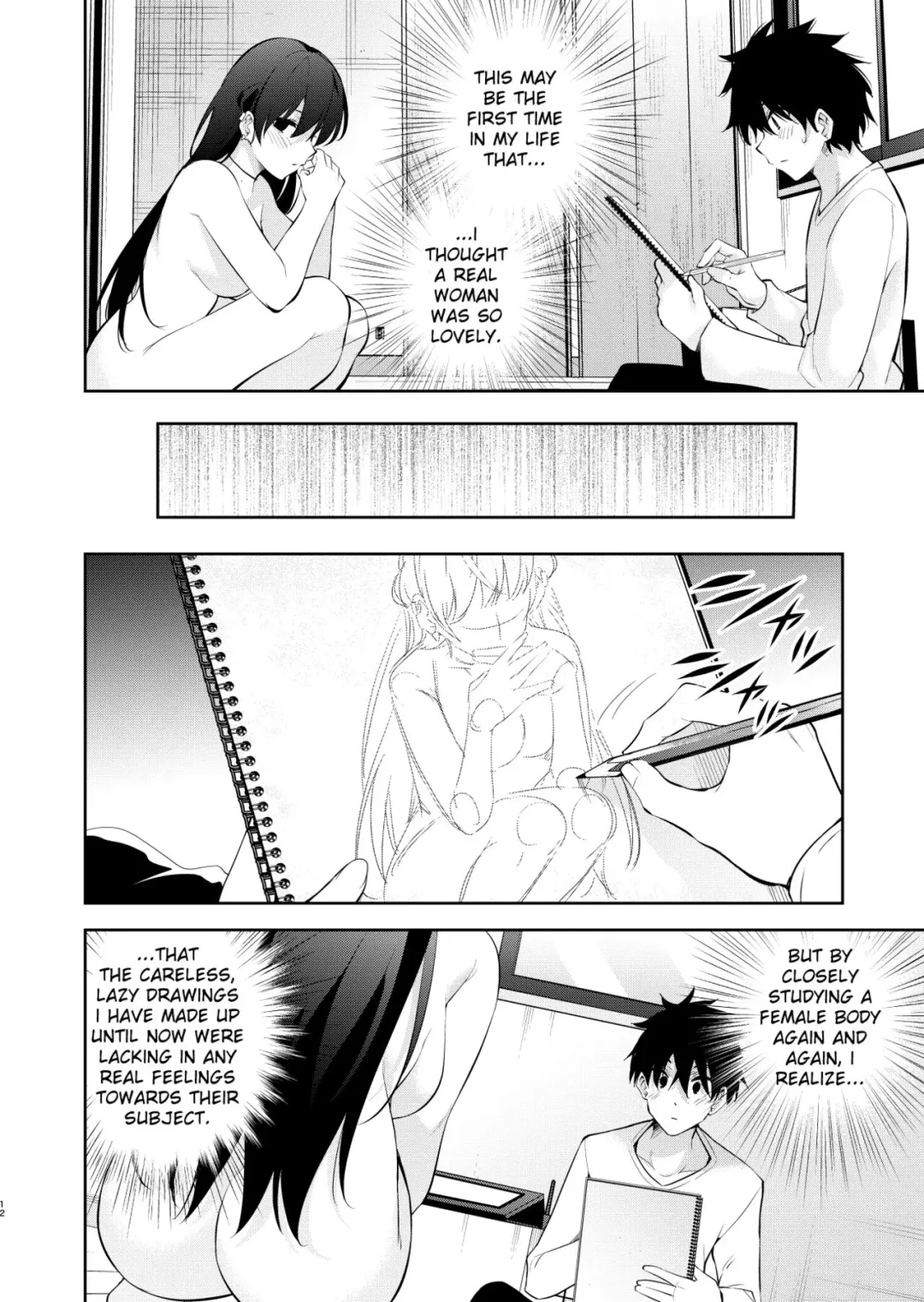 [Ryoma] Mishiranu Joshikousei ni Kankin sareta Toki no hanashi ~Rafu Dessin Route Hen~ | The story of when I was confined by a strange high school girl ~Nude sketch route arc~ Fhentai - Page 11