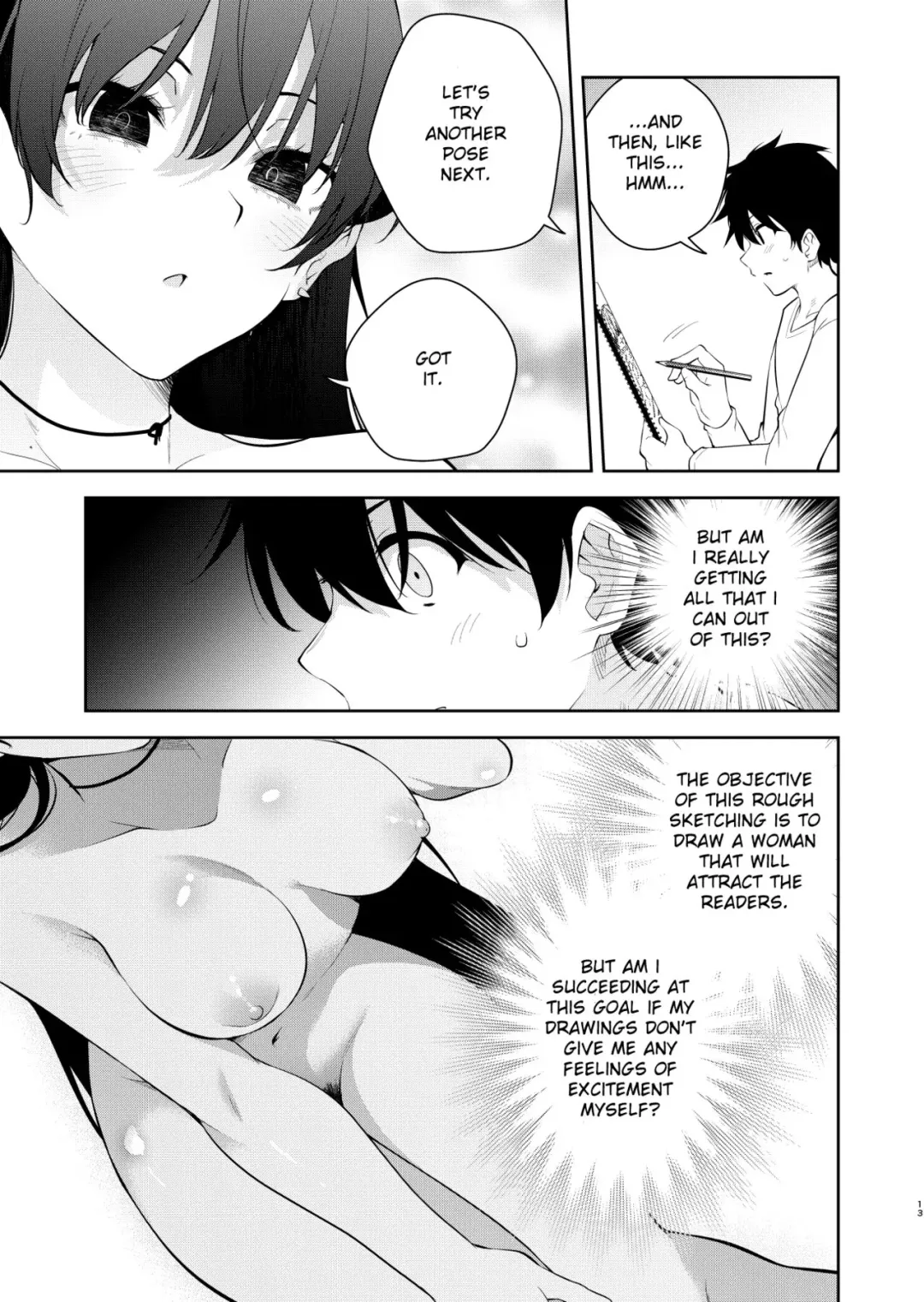 [Ryoma] Mishiranu Joshikousei ni Kankin sareta Toki no hanashi ~Rafu Dessin Route Hen~ | The story of when I was confined by a strange high school girl ~Nude sketch route arc~ Fhentai - Page 12