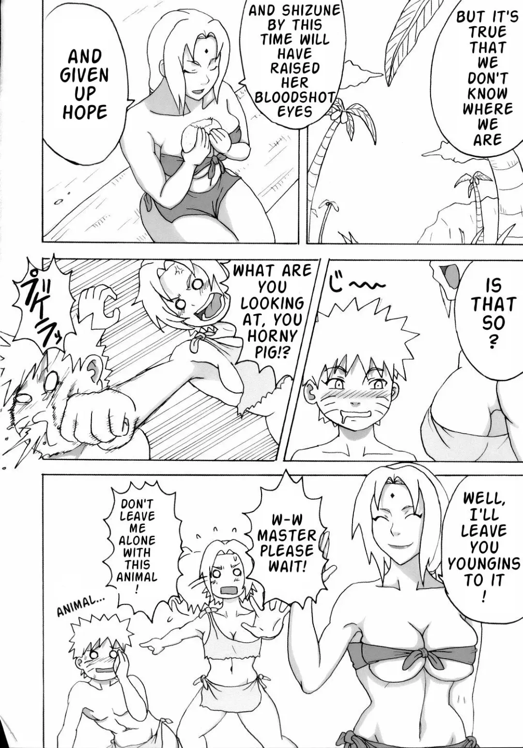 [Naruhodo] Jungle de Ikou! | Jungle Party Fhentai - Page 7