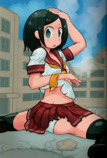 [Arai Satoshi - Manzi-ss] Kyodai Musume no Yakata - THE HOUSE OF GIANTESS Fhentai - Page 11