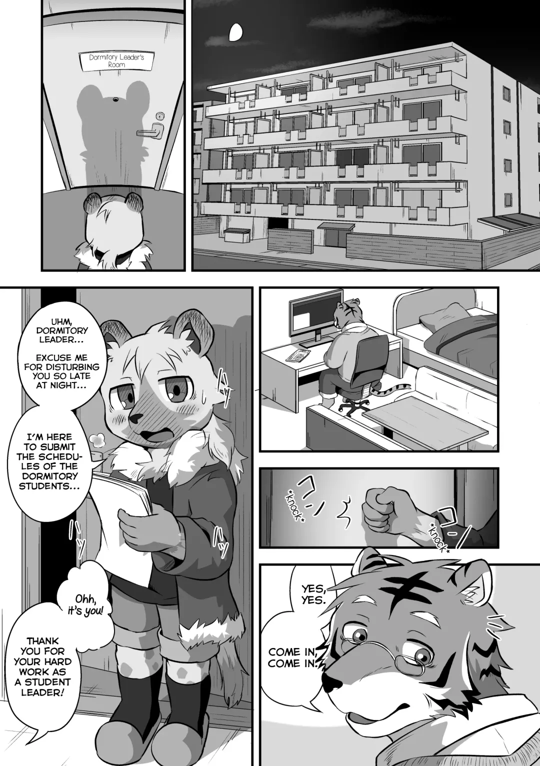[Magunoro Momokan] Danshi Ryousei Tachi wa Koyoi mo Nakaga ii Fhentai - Page 2