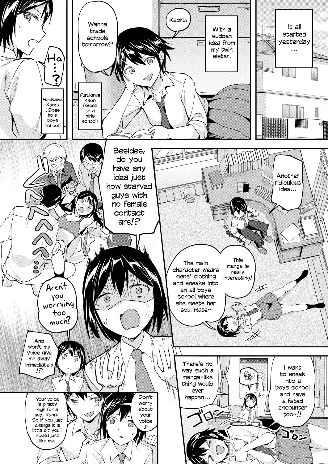 [Kuguri Oimo] Joshikou No Hatsujou Onnatachi | The Lustful Maidens Of The All Girls School Fhentai - Page 2