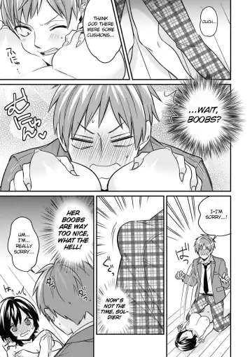 [Tekko] "Asoko no Kyunkyun ga Tomaranai noo...!" Baretara Out!? Dansou Kyonyuu ♀ to Chikan Manin Densha 2 | "That Tingling Down There Won't Stop...!" What if I get caught!? A Girl With Big Tits Being Assaulted in a Packed Train 2 Fhentai - Page 25