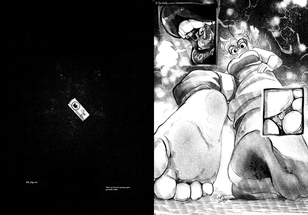 [Hase Tsubura] Uchuujin x Kyojo /Marunomi Goudoushi 2023.ver Fhentai - Page 35