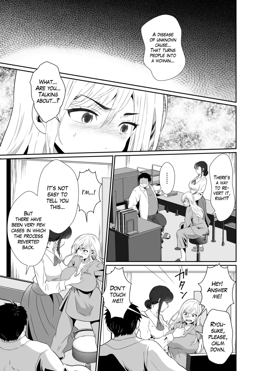 [Taguchi Monyata] Uwakisyou no Otto ni Seitenkan Kusuri o Nomase Tsuzuketa Kekka | The Results of Making my Adulterous Husband Continuously Drink a Gender-Bending Drug Fhentai - Page 10