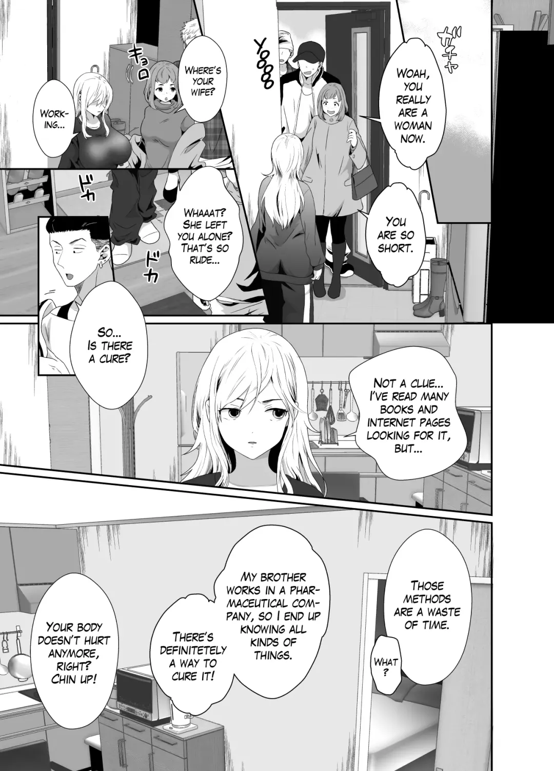 [Taguchi Monyata] Uwakisyou no Otto ni Seitenkan Kusuri o Nomase Tsuzuketa Kekka | The Results of Making my Adulterous Husband Continuously Drink a Gender-Bending Drug Fhentai - Page 14