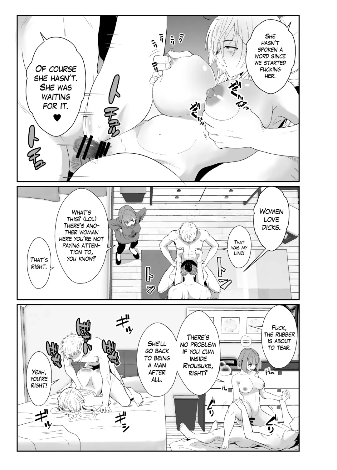[Taguchi Monyata] Uwakisyou no Otto ni Seitenkan Kusuri o Nomase Tsuzuketa Kekka | The Results of Making my Adulterous Husband Continuously Drink a Gender-Bending Drug Fhentai - Page 26