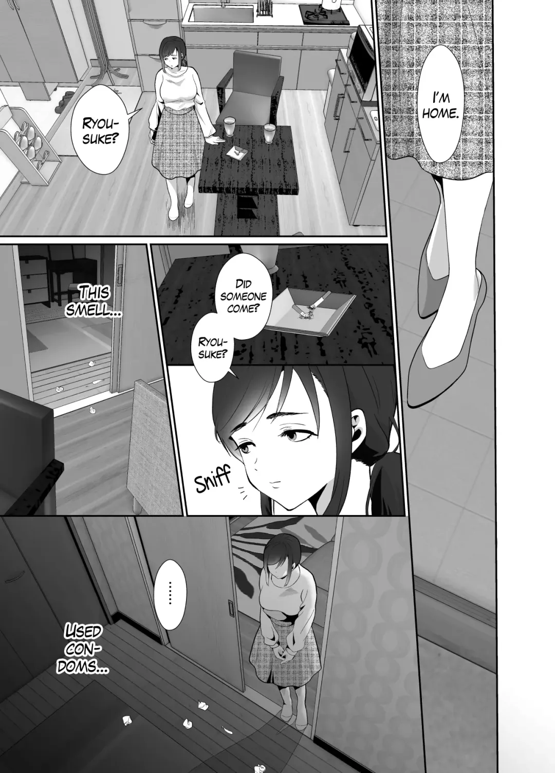 [Taguchi Monyata] Uwakisyou no Otto ni Seitenkan Kusuri o Nomase Tsuzuketa Kekka | The Results of Making my Adulterous Husband Continuously Drink a Gender-Bending Drug Fhentai - Page 30