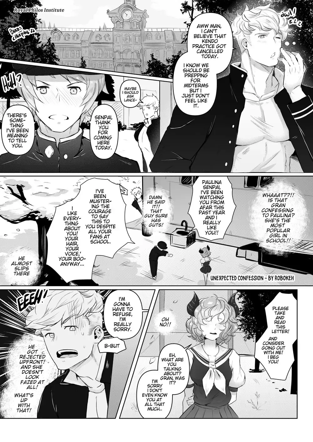 [Robokeh] Unexpected Confession Fhentai - Page 2