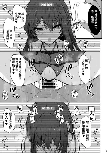 [Takeyuu] Otonashii Kanojo ga AV Satsuei Gokko de Nakadashi ga Daisuki na Dosukebe ni Naru made Fhentai - Page 31