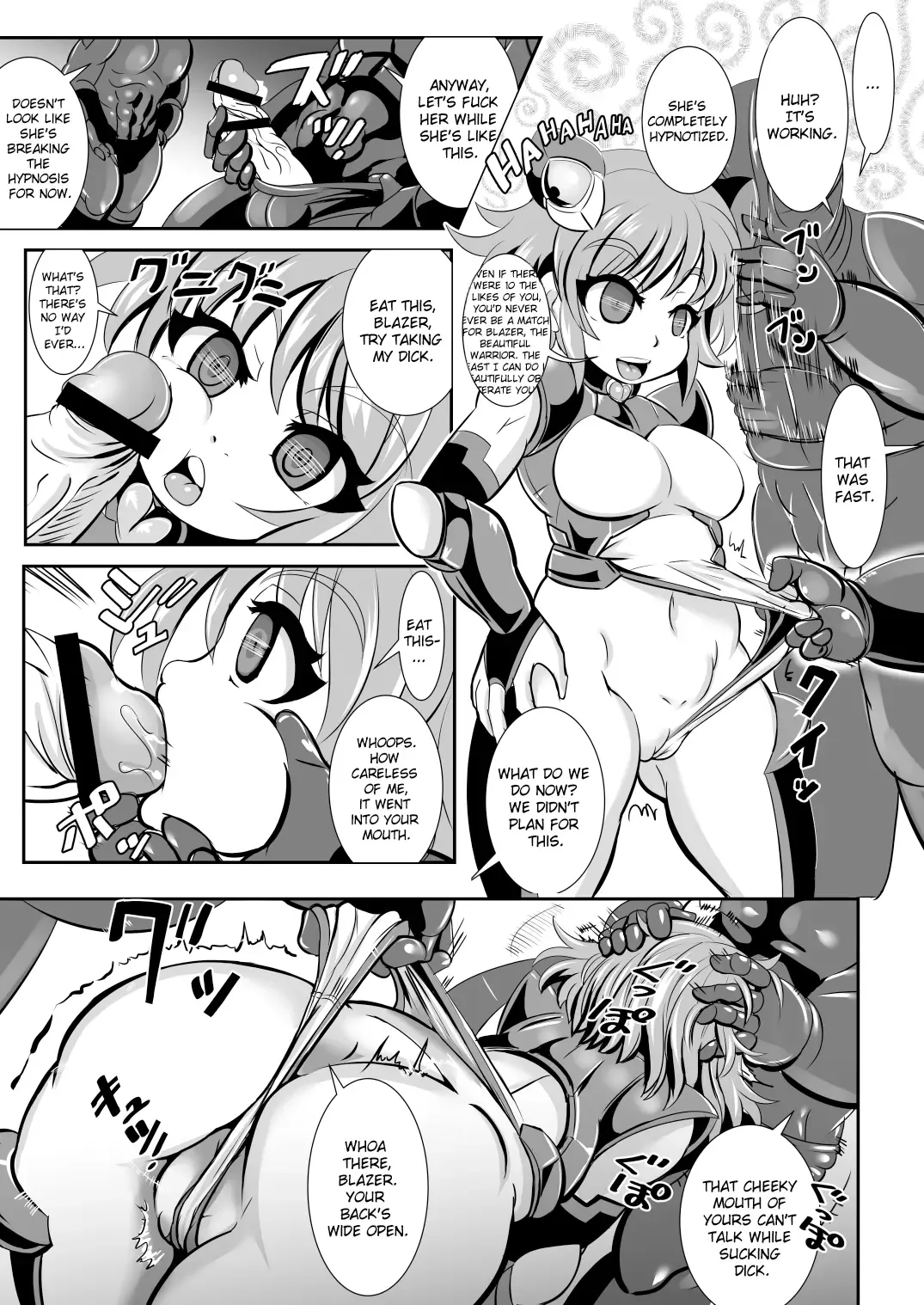 [Marimo] Tetsujin Shoujo Blazer VS Saimin Kaijin Fhentai - Page 5