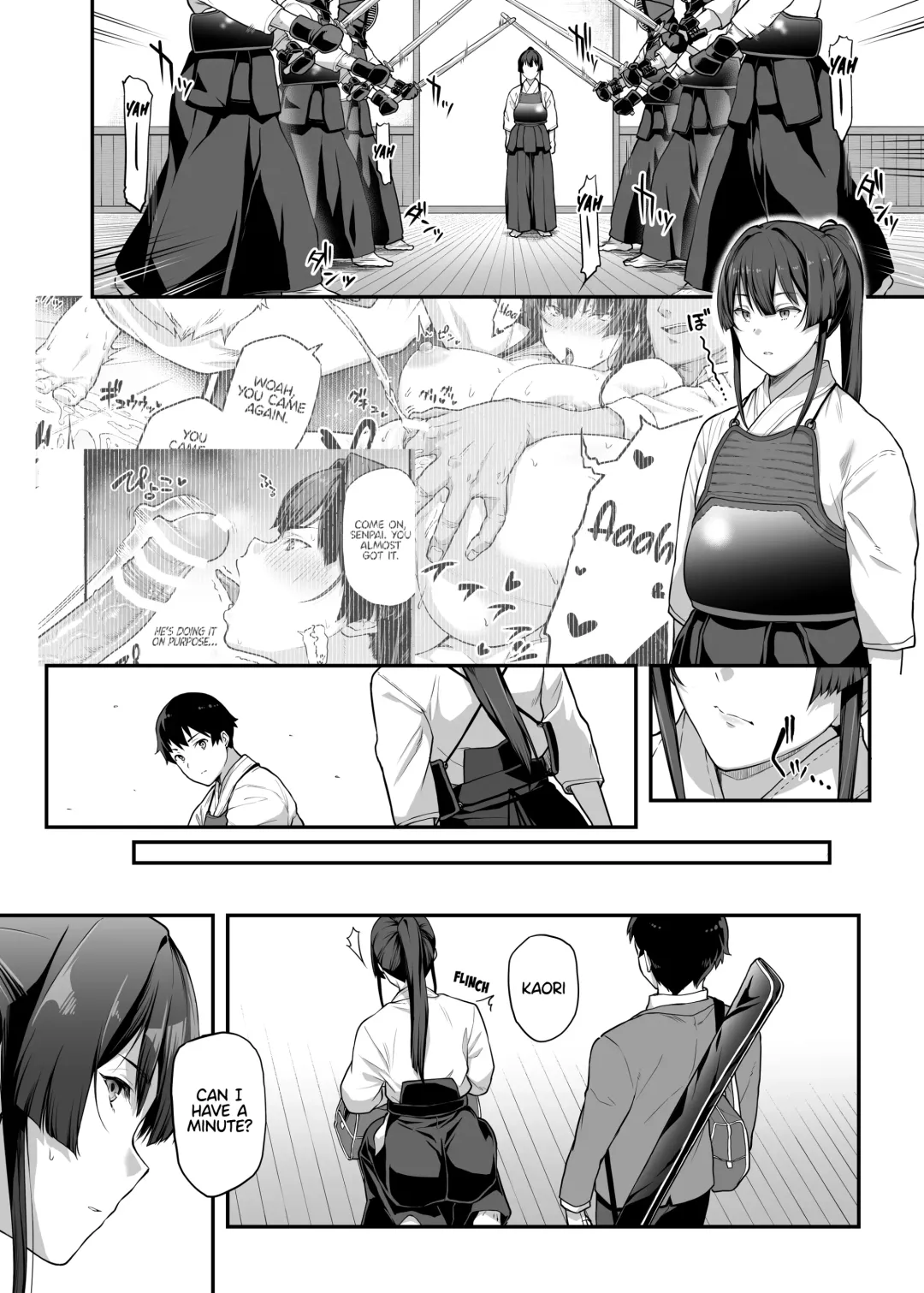 [Kaedeko - Yozo] Kendoubu Shushou de Osananajimi no Bijin de Tsuyoi Boku no Kanojo ga, Charao ni Assari Otosareru Wake ga Nai Fhentai - Page 28