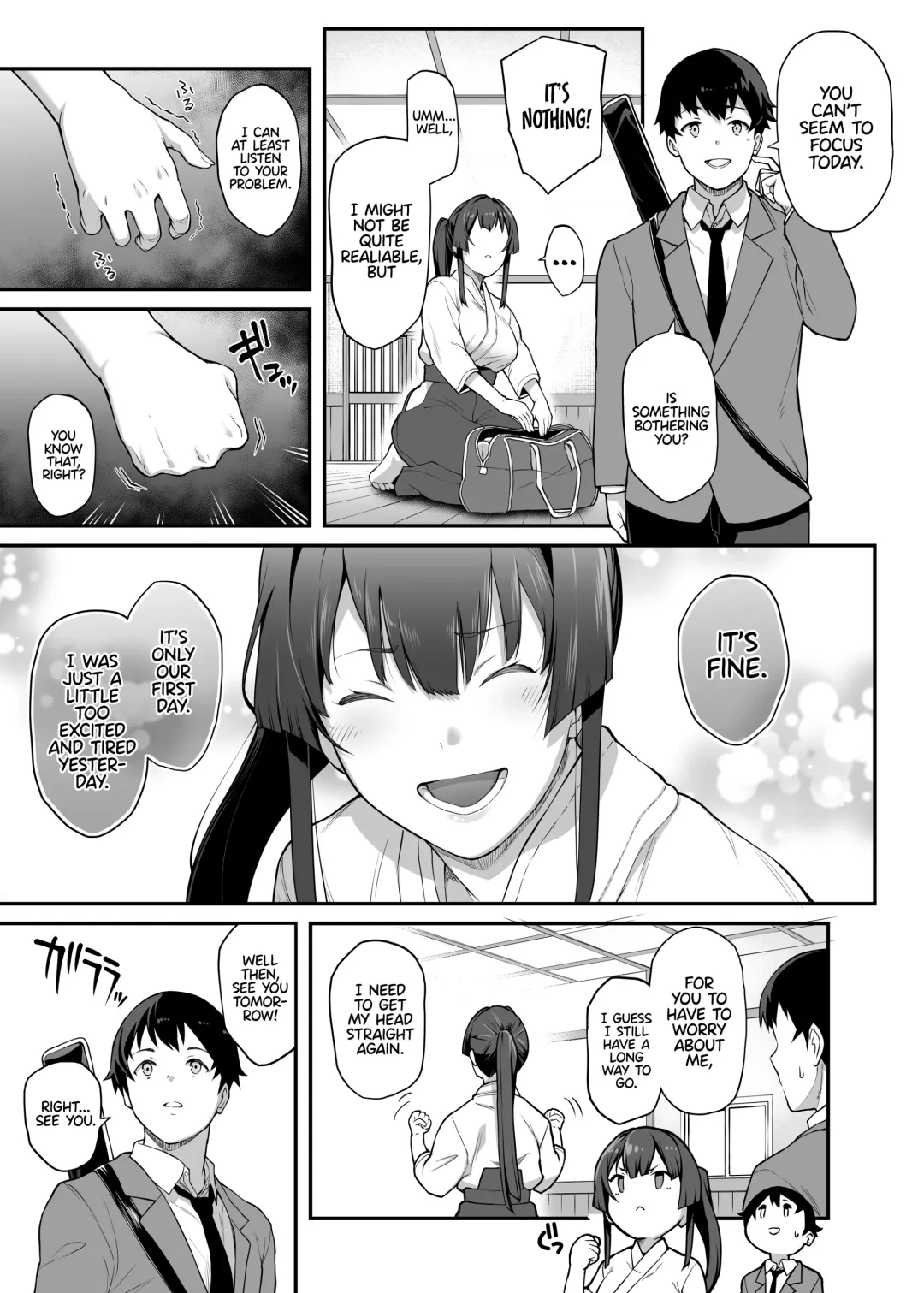 [Kaedeko - Yozo] Kendoubu Shushou de Osananajimi no Bijin de Tsuyoi Boku no Kanojo ga, Charao ni Assari Otosareru Wake ga Nai Fhentai - Page 29