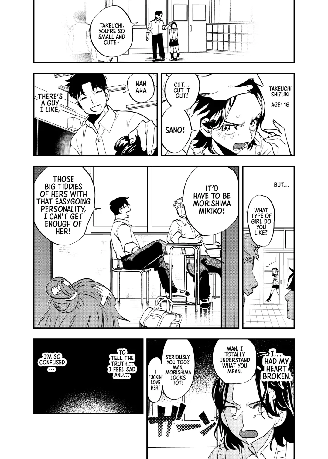 [Chimeda] Futanari Shinyuu no Honne | The True Feelings of My Futa Best Friend Fhentai - Page 2