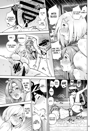 [Sarfata] Kyouei Mizugi na Zuihou-chan to Hamakaze-san to. | Zuihou and Hamakaze in Racing Swimsuits. Fhentai - Page 23