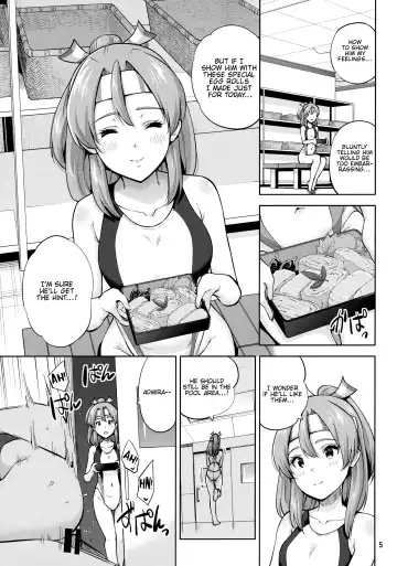 [Sarfata] Kyouei Mizugi na Zuihou-chan to Hamakaze-san to. | Zuihou and Hamakaze in Racing Swimsuits. Fhentai - Page 7