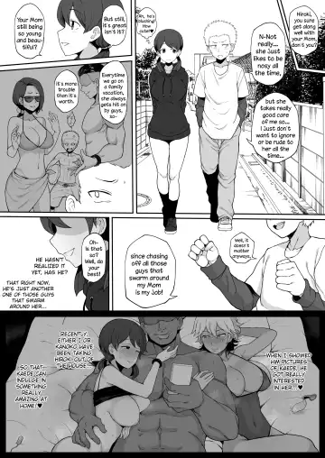 [Terasu Mc] Kokujin no Tenkousei NTR ru Chapters 1-6 part 1 Plus Bonus chapter: Stolen Mother's Breasts Fhentai - Page 13
