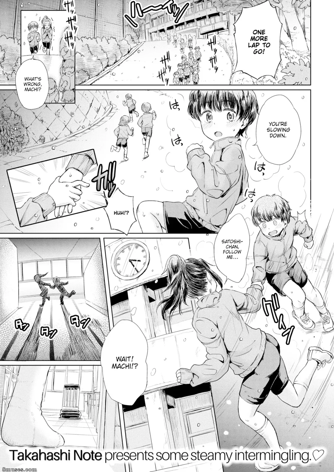 [Takahashi Note] Spend a Snowy Day in a Classroom… Fhentai - Page 1