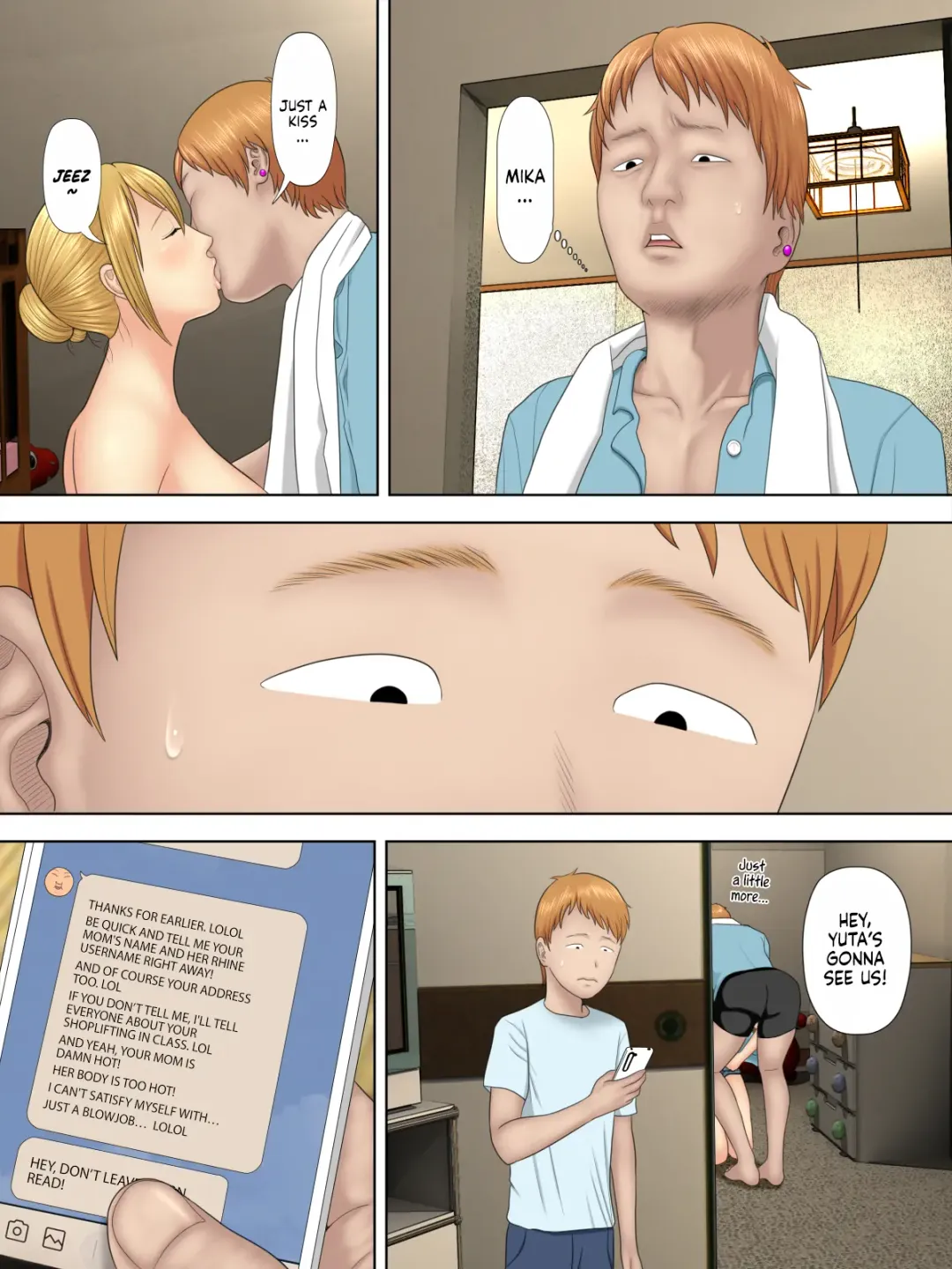 [Minazuki Mikka] Manbiki Mama to Tenchou no Musuko 2 | Shoplifting Mom and Store Manager's Son 2 Fhentai - Page 4