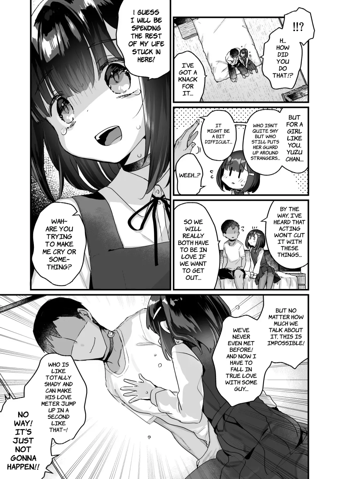 [Kanroame] Gachikoi shinai to Derarenai Heya | The Room You Can't Leave Unless You Fall in True Love Fhentai - Page 6