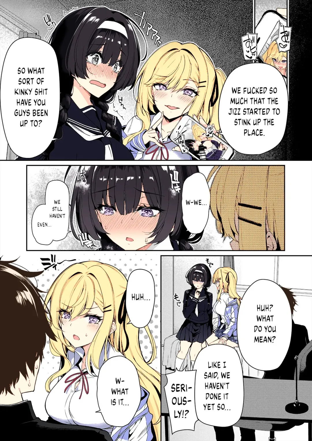 [Kazakura] InCha Couple ga You Gal-tachi to SEX Training Suru Hanashi Fhentai - Page 9