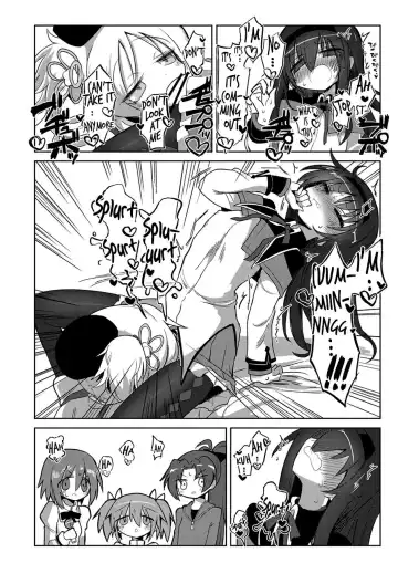 [Kyuusuikei] Zettai ni Ikanai Onna Homura Akemi VS Zettai ni Ikaseru Onna Mami Tomoe Fhentai - Page 15