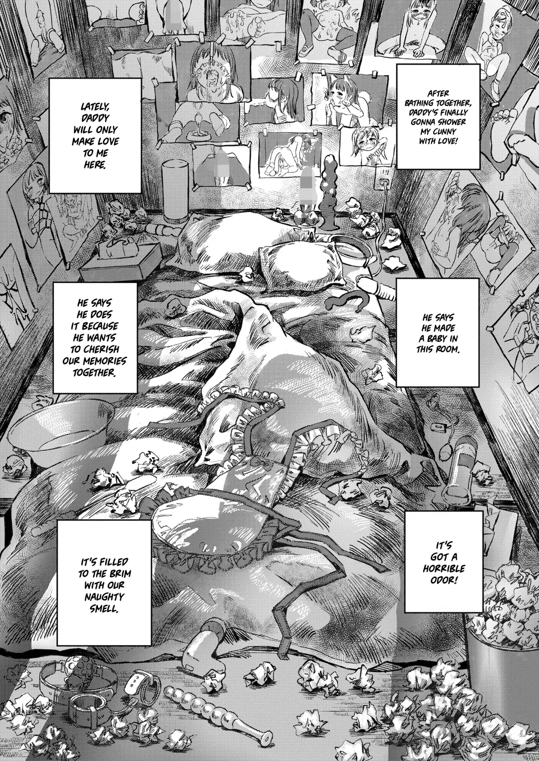 [Oekaki Ojisan] Mayura, Papa no Daisuki | Mayura Loves Daddy! Fhentai - Page 14