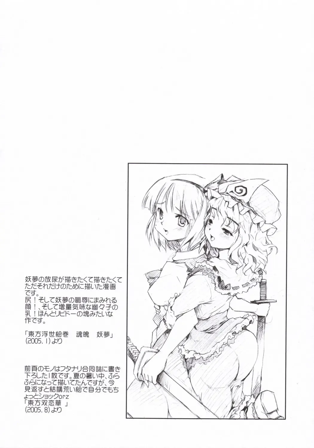 [Fujiwara Shunichi] Touhou Ukiyo Emaki - Tanpen Sairokushuu 2005 Fhentai - Page 27