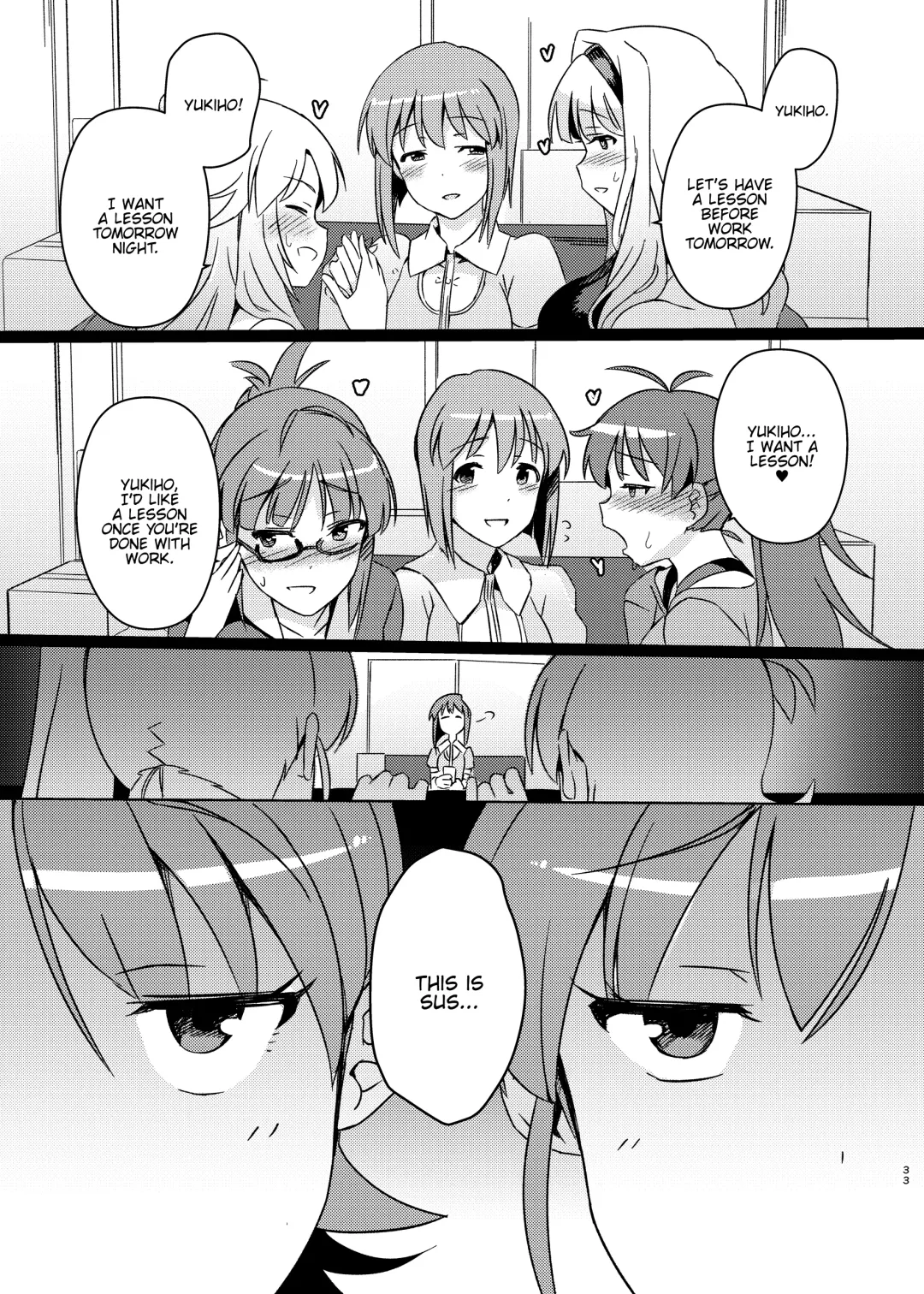 [Momo No Suidousui] Yuki Chinpo Soushuuhen Ritsuko Hen Azusa Hen Ami Hen Mami Hen Iori Hen Fhentai - Page 32