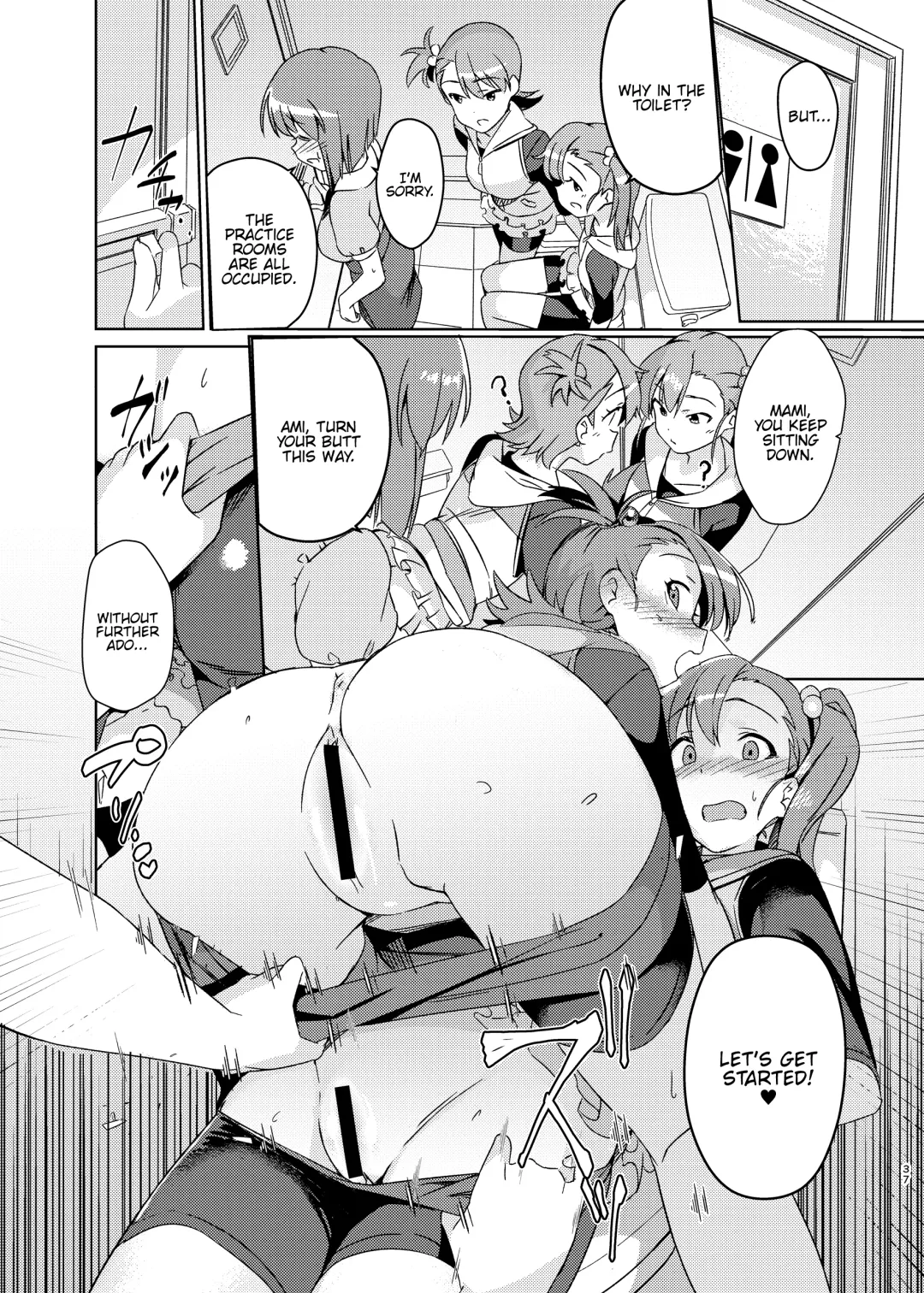 [Momo No Suidousui] Yuki Chinpo Soushuuhen Ritsuko Hen Azusa Hen Ami Hen Mami Hen Iori Hen Fhentai - Page 36