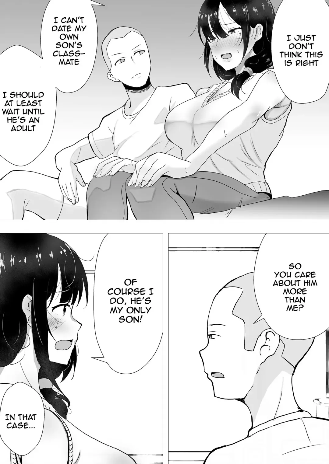 TomoKano Kaa-chan II ~Jitaku, Musuko no Tomodachi ni Ochita Natsu~ | My Mom Is My Friend's Girlfriend 2 Fhentai - Page 9