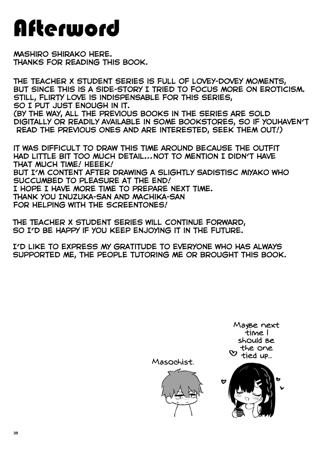 [Mashiro Shirako] Kyou wa Ijiwaru Suru Hi Fhentai - Page 38