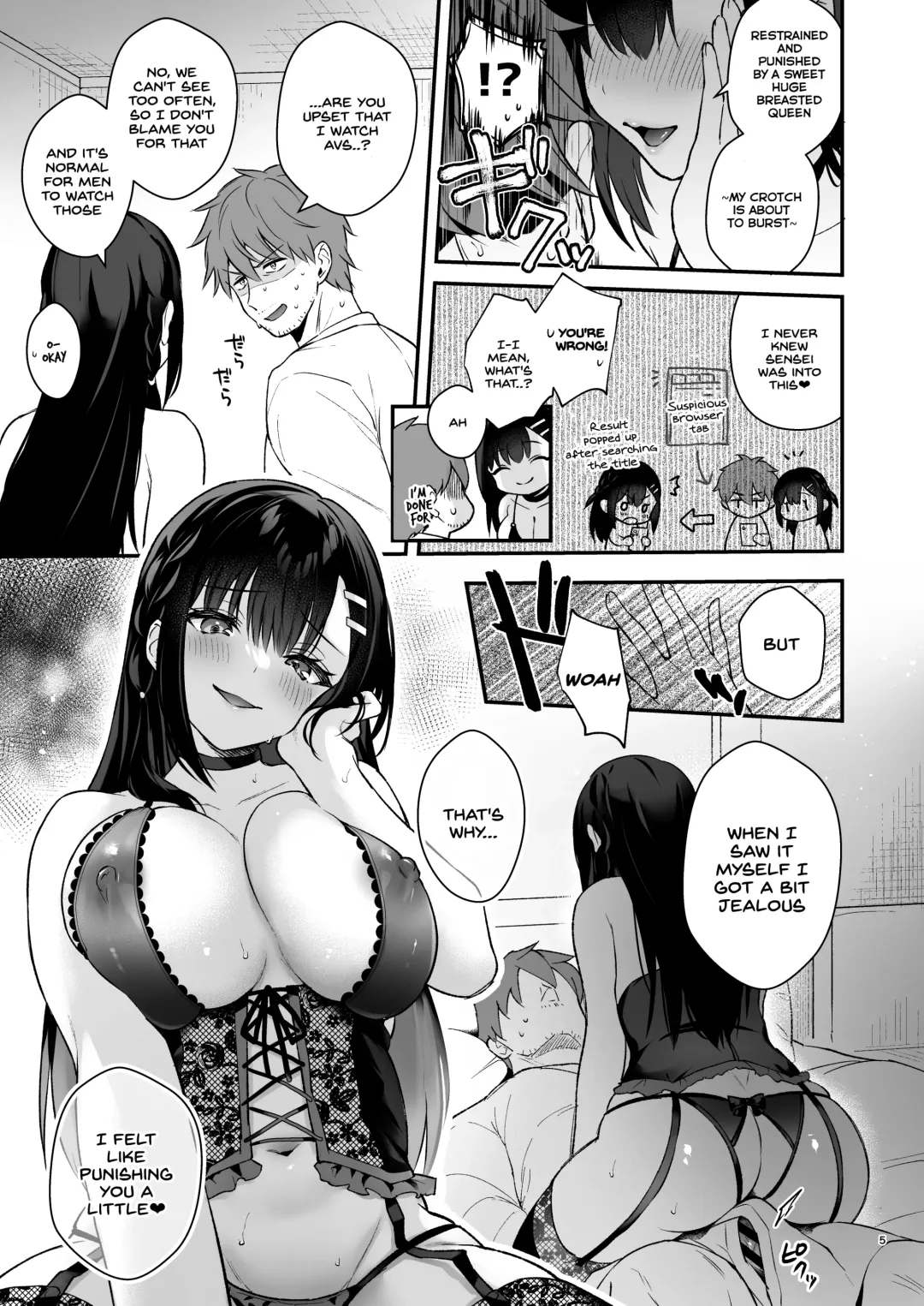 [Mashiro Shirako] Kyou wa Ijiwaru Suru Hi Fhentai - Page 5