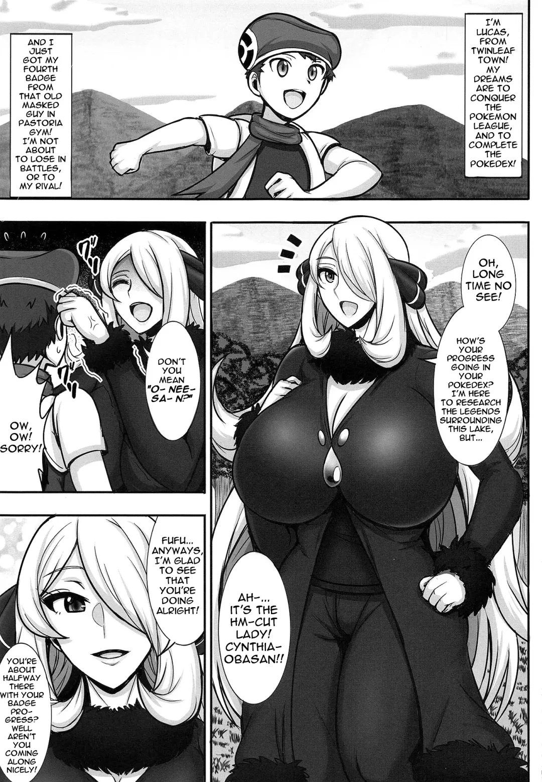 [Jean Louis] Shirona-san to Ofuro de... | Doing It With Cynthia-san In The Bath... Fhentai - Page 2