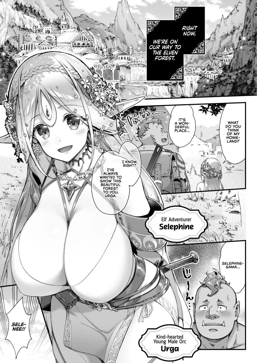 [Hakui Ami] Oideyo! Midarana Elf no Mori | Come to the Forest of the Lewd Elves! Fhentai - Page 3
