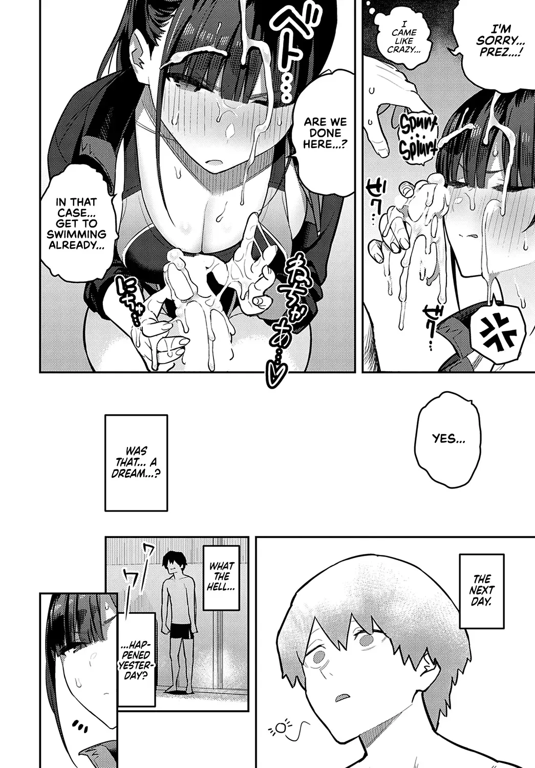 [Enokido] Kyouei Senpai ni Nuite morau | Getting Jerked off by the Swimming Club Senpai Fhentai - Page 10