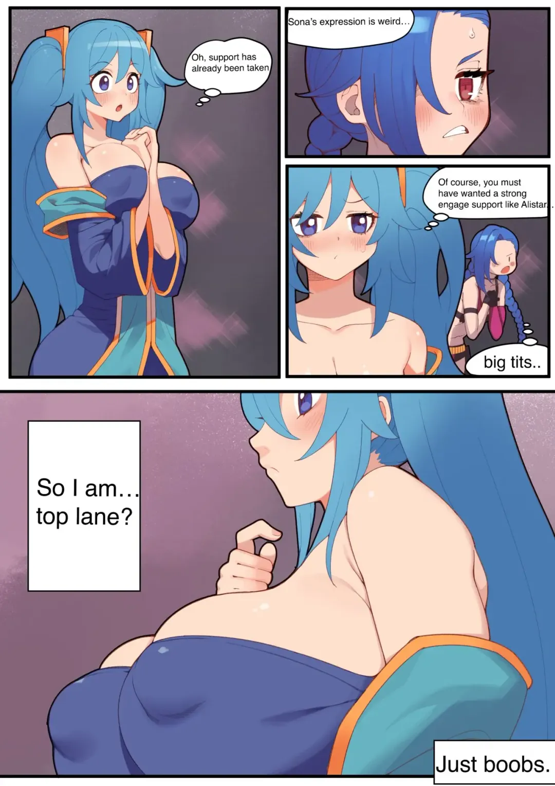 [8] Top Sona | 탑소나 Fhentai - Page 1