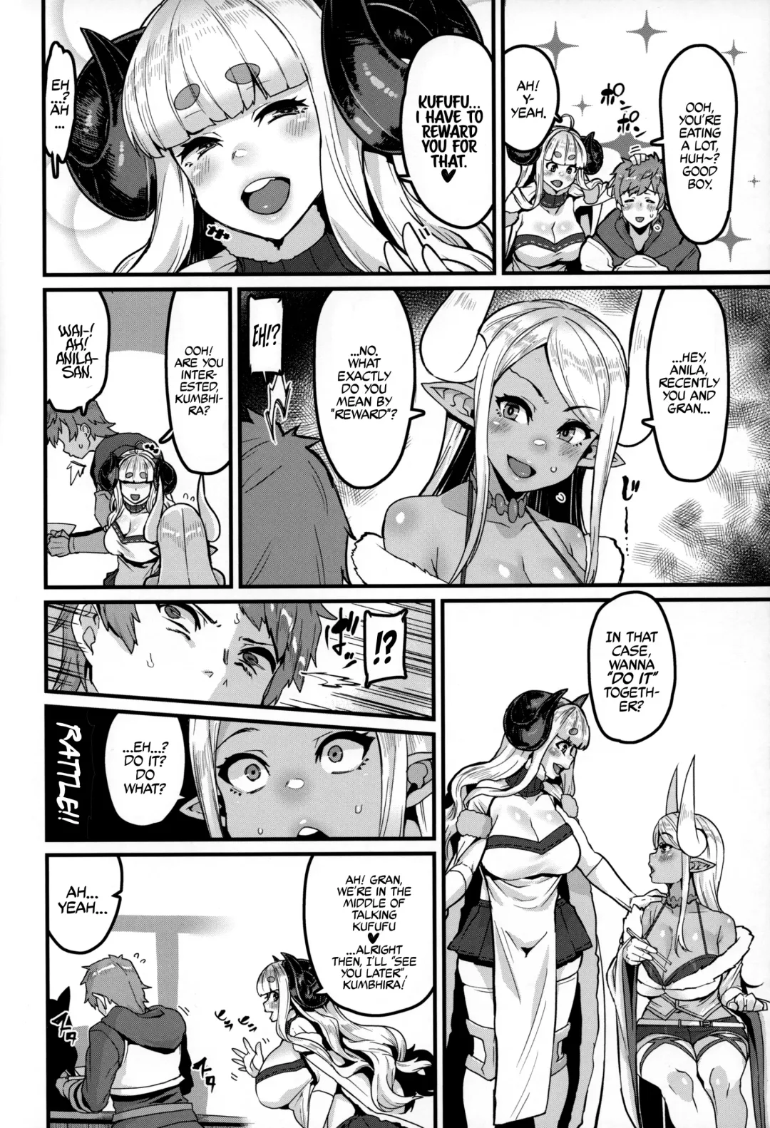[Henkuma] Ama Ama Shimashou ne | Let's Pamper You Lots, Alright? Fhentai - Page 7