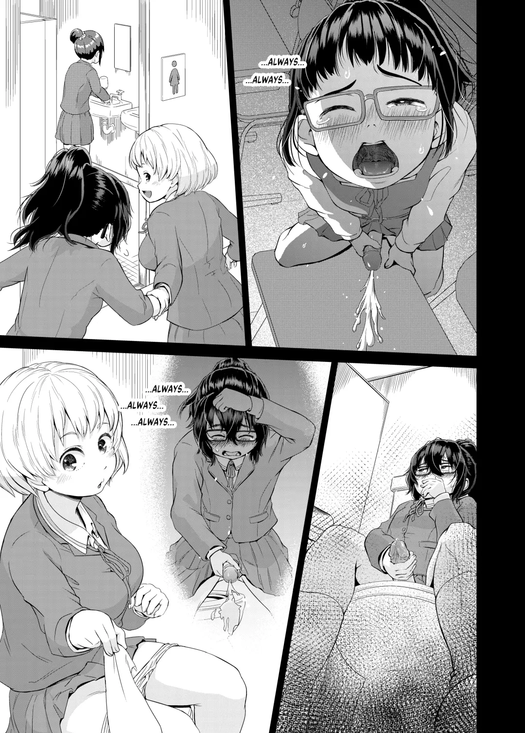 [Ayanakitori] Byousoku de Osu Ochi suru InCha na Futanarikko Kanzenban | The Gloomy Futanari Cannot Defy Her Dick Full Version (decensored) Fhentai - Page 29