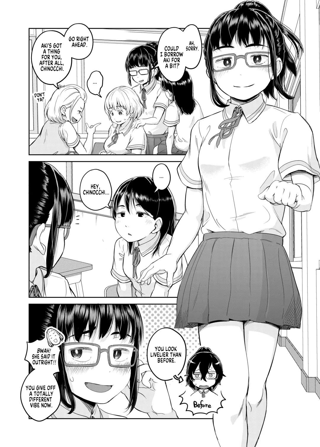[Ayanakitori] Byousoku de Osu Ochi suru InCha na Futanarikko Kanzenban | The Gloomy Futanari Cannot Defy Her Dick Full Version (decensored) Fhentai - Page 40