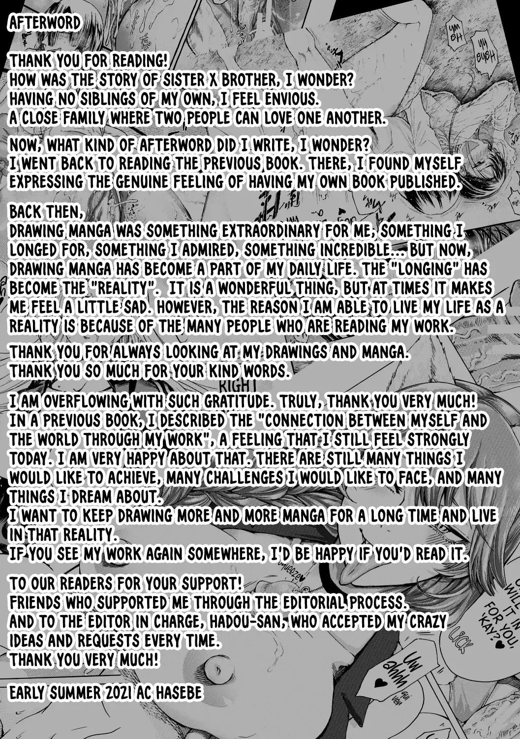 [Hasebe Souutsu] Mijika na Ana to Sao ~Shasei Shitara Iiko Iiko~ | The Intimate Sister Hole and Brother Rod ~Good Boy if You Cum♥~ Fhentai - Page 205