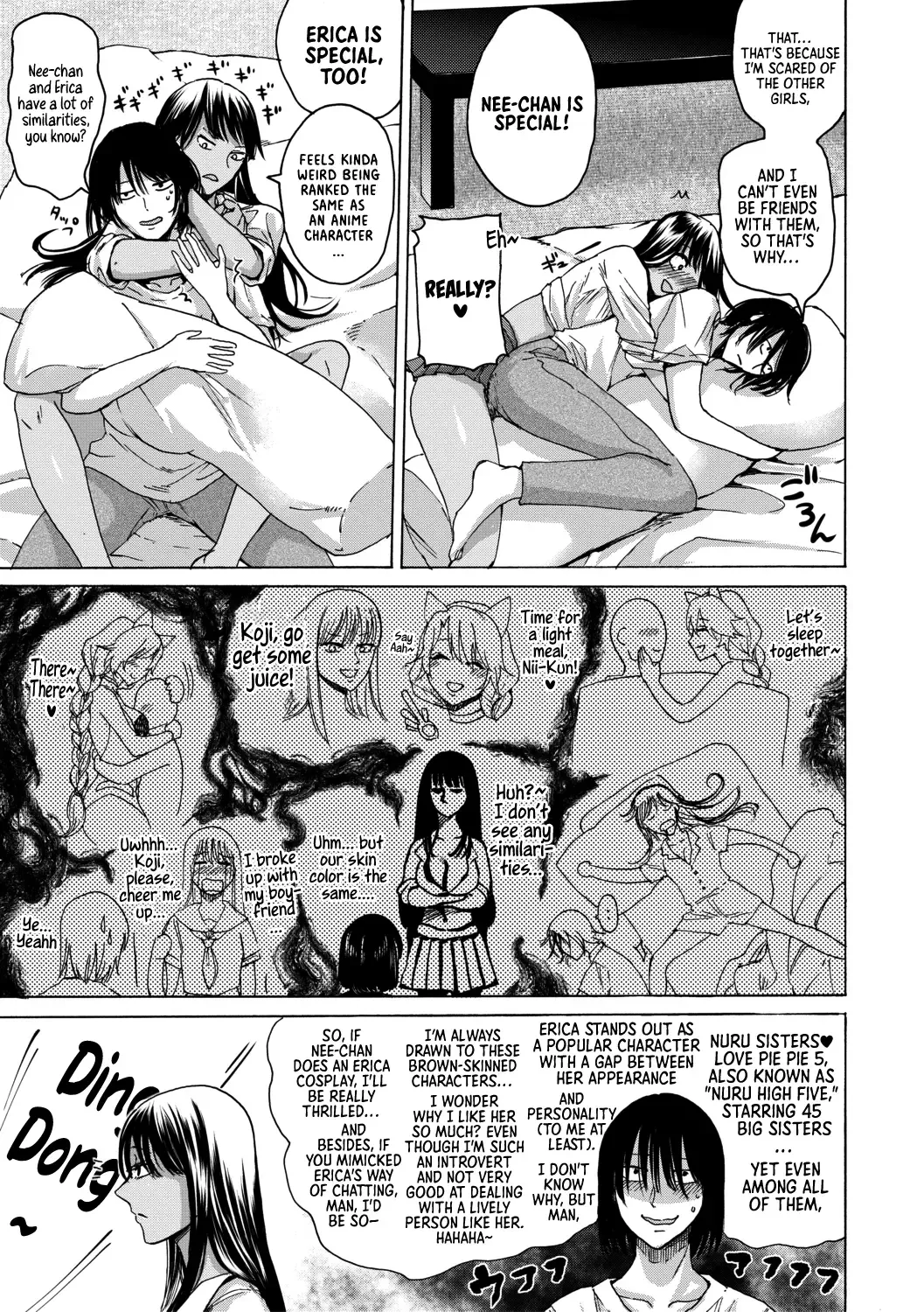 [Hasebe Souutsu] Mijika na Ana to Sao ~Shasei Shitara Iiko Iiko~ | The Intimate Sister Hole and Brother Rod ~Good Boy if You Cum♥~ Fhentai - Page 63