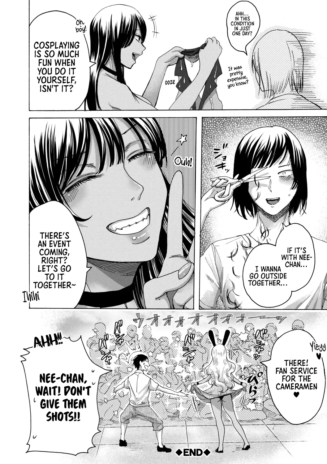 [Hasebe Souutsu] Mijika na Ana to Sao ~Shasei Shitara Iiko Iiko~ | The Intimate Sister Hole and Brother Rod ~Good Boy if You Cum♥~ Fhentai - Page 88