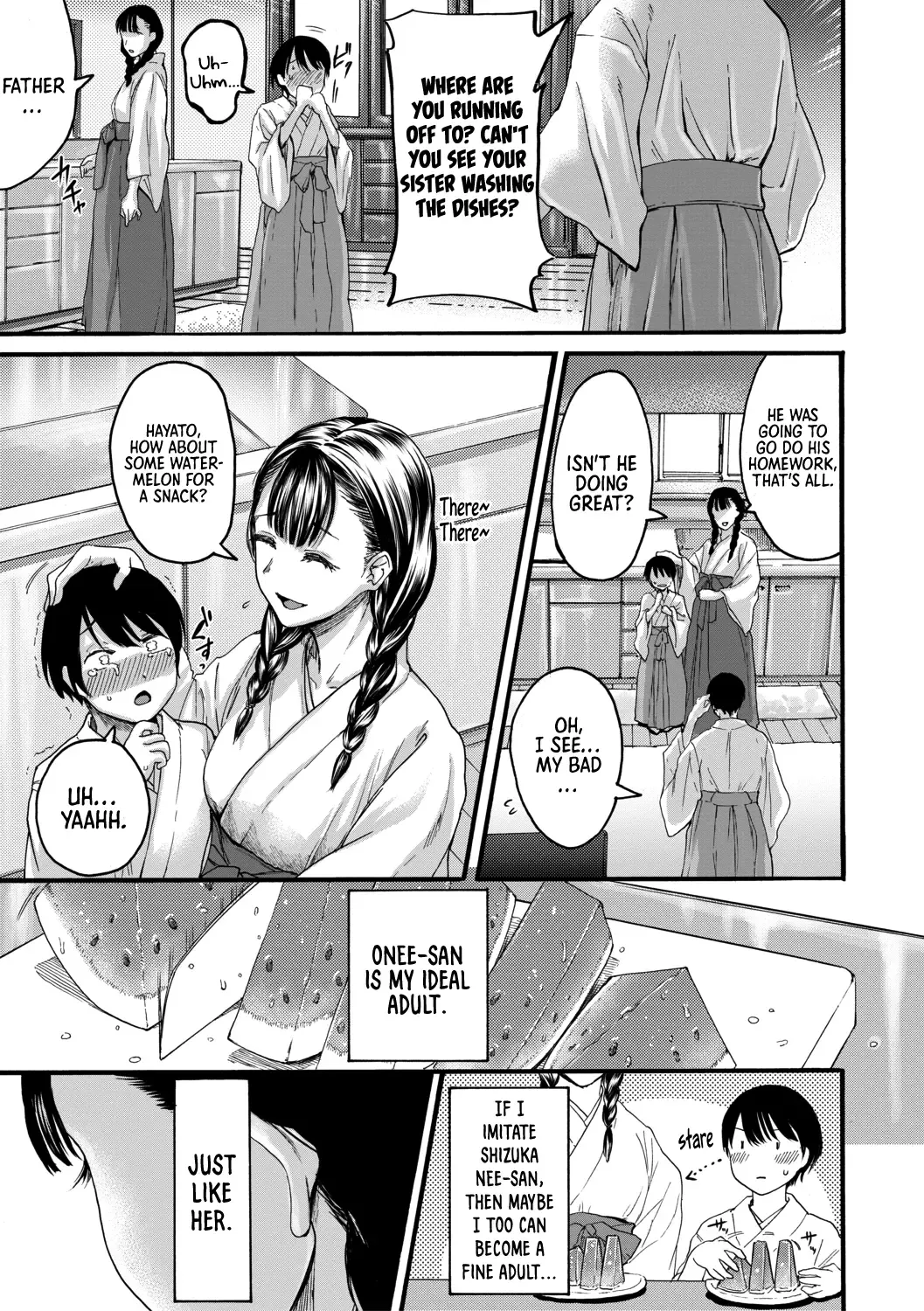 [Hasebe Souutsu] Mijika na Ana to Sao ~Shasei Shitara Iiko Iiko~ | The Intimate Sister Hole and Brother Rod ~Good Boy if You Cum♥~ Fhentai - Page 91