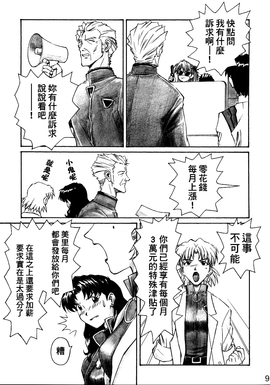 [Kuro Tengu] NERV no Ichiban Nagai Hi Fhentai - Page 8