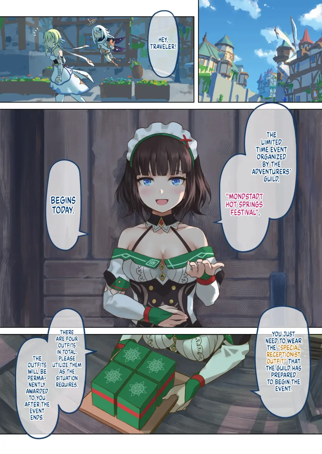 [Vycma] Mondstadt Hot Springs Festival Fhentai - Page 2